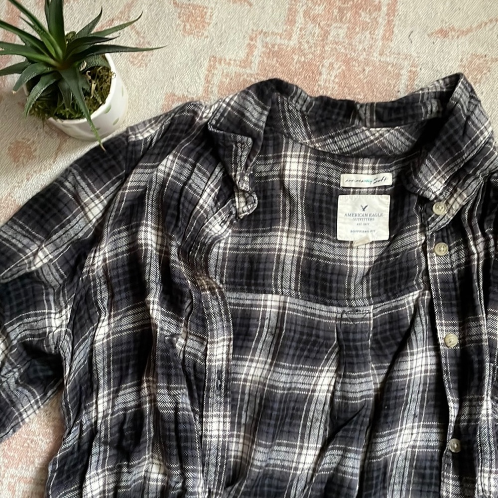 American Eagle Boyfriend Fit Flannel